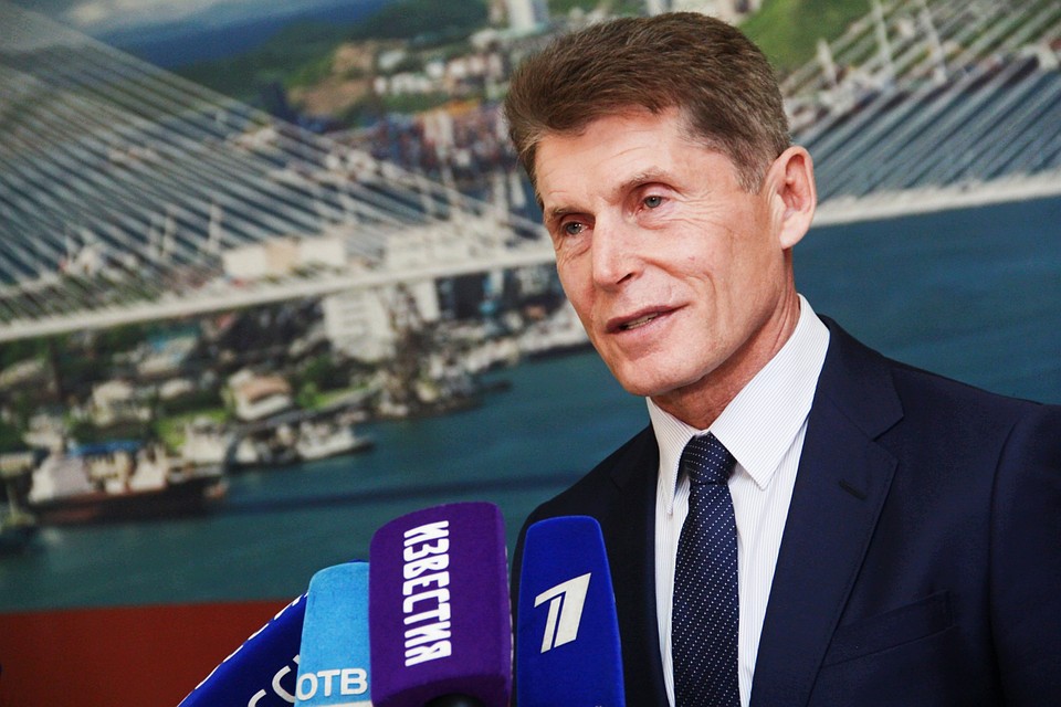 Олег Кожемяко зарегистрировался ранним утром