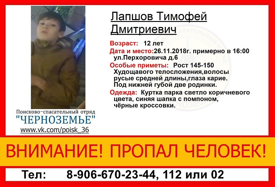 Фото: из группы поисково-спасательного отряда «Черноземье».