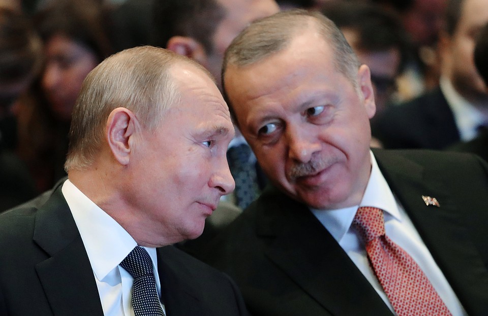 Президенты России и Турции Владимир Путин и Реджеп Тайип Эрдоган проведут переговоры на саммите G20.
