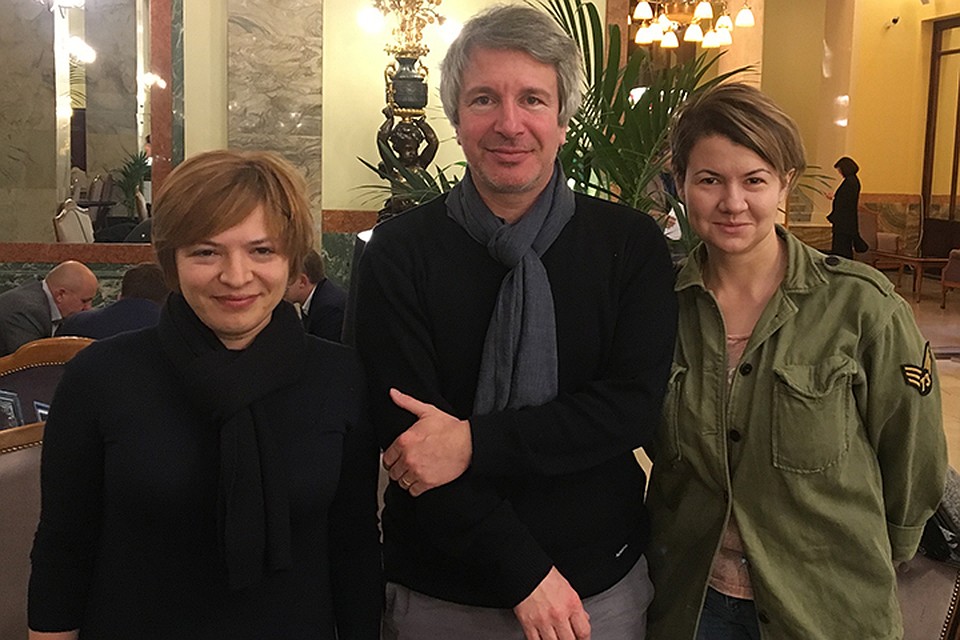 На днях писатель приехал в Москву