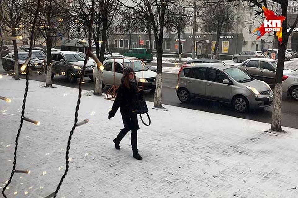 Ледяной дождь пройдет в Смоленске.
