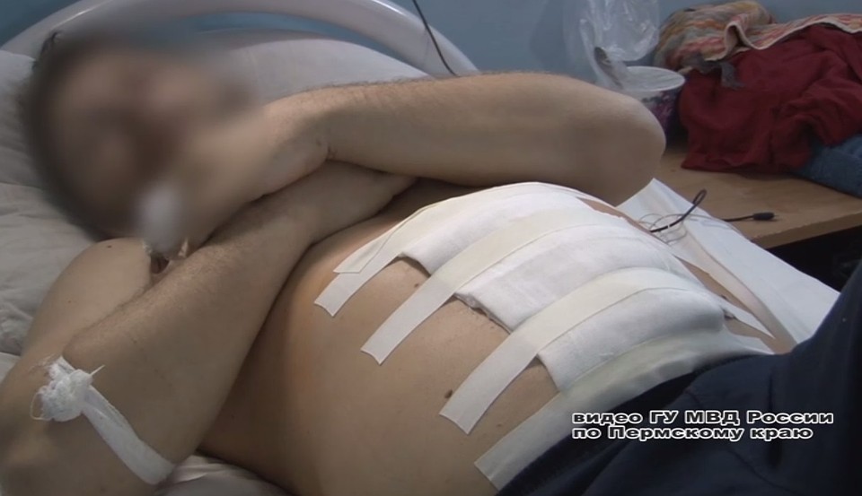 Скриншот с видео ГУ МВД по Пермскому краю