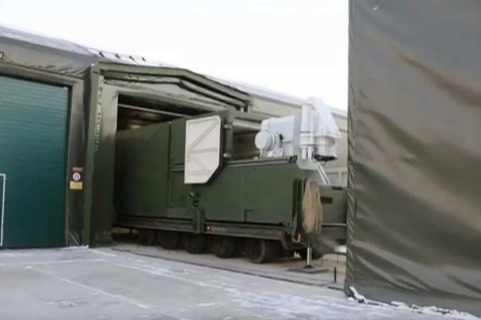 Появилось видео развертывания российского боевого лазера «Пересвет»