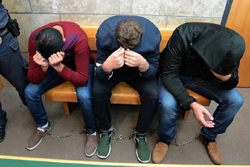 Подозреваемые в суде Нацерета. Фото: Эфи Шарир