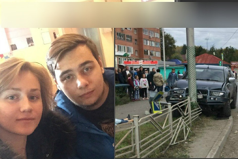 По версии следствия, на пару упал светофорный столб.