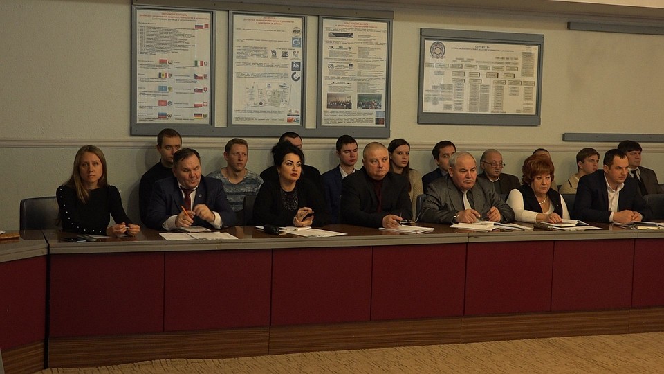 Конференция в академии строительства
