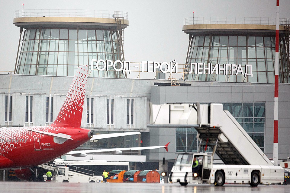 Санкт-Петербург. Аэропорт `Пулково`.