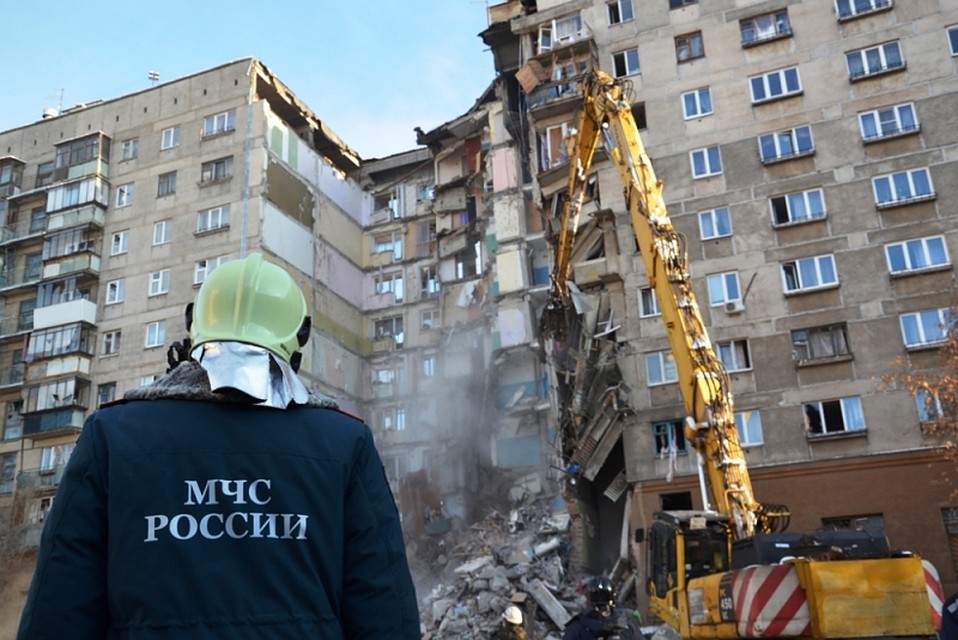 Спасательная операция завершена. Остается разбор завалов. Фото: ГУ МЧС по Челябинской области