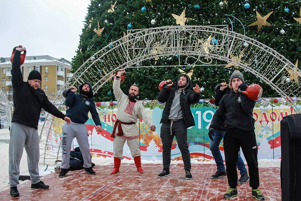 Новогодний рекорд установлен! Фото группы В Контакте атлетического клуба "Эра".
