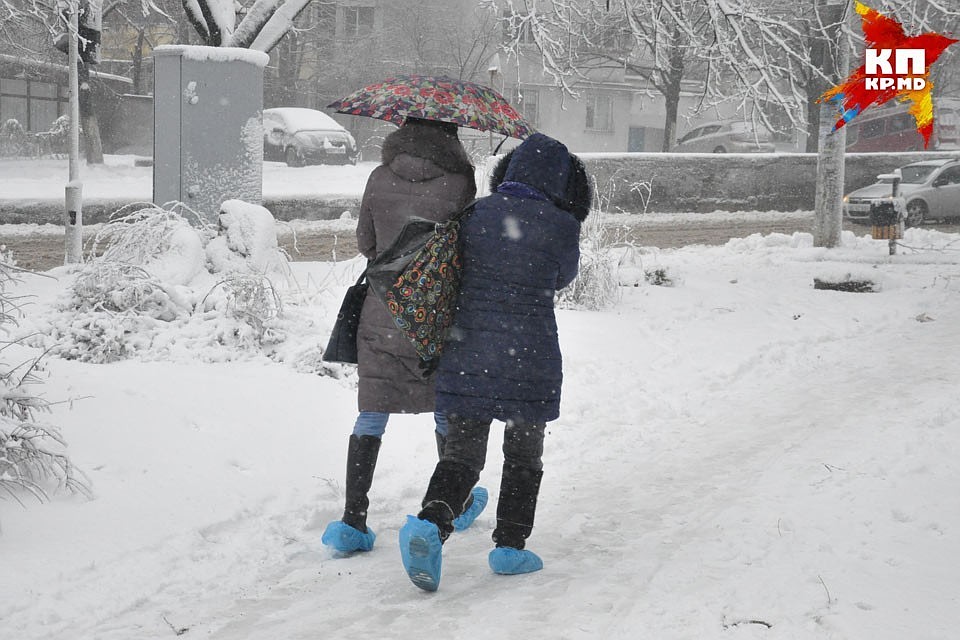 11 января, ожидается сильный мокрый снег