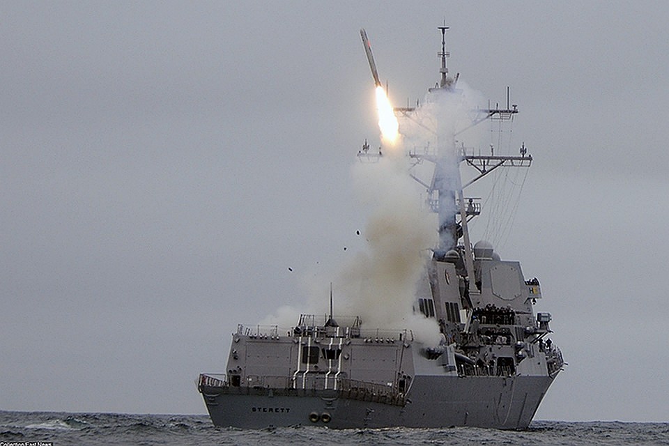 Учебные стрельбы были проведены на эскадренном миноносце USS Dewey летом прошлого года