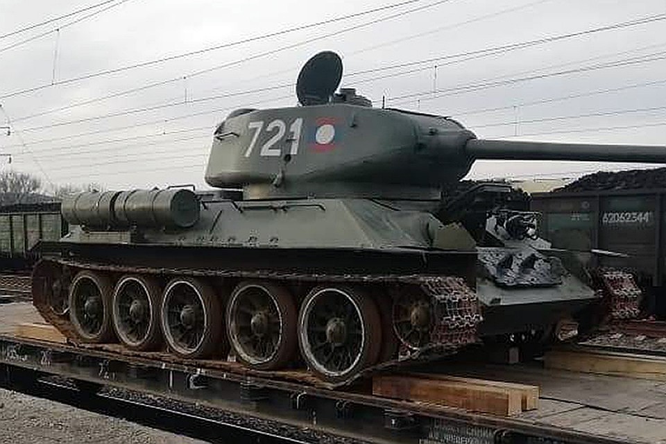 Россия вернула 30 раритетных танков Т-34
