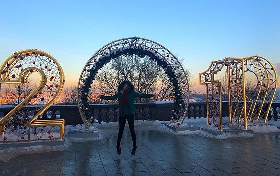Снимок спортсменка подписала: «Jump in to 2019». Фото: Инстаграм Юлии Ефимовой.