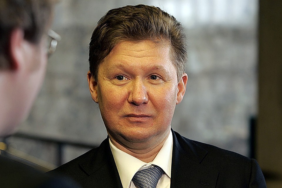Глава энергетической компании «Газпром» Алексей Миллер