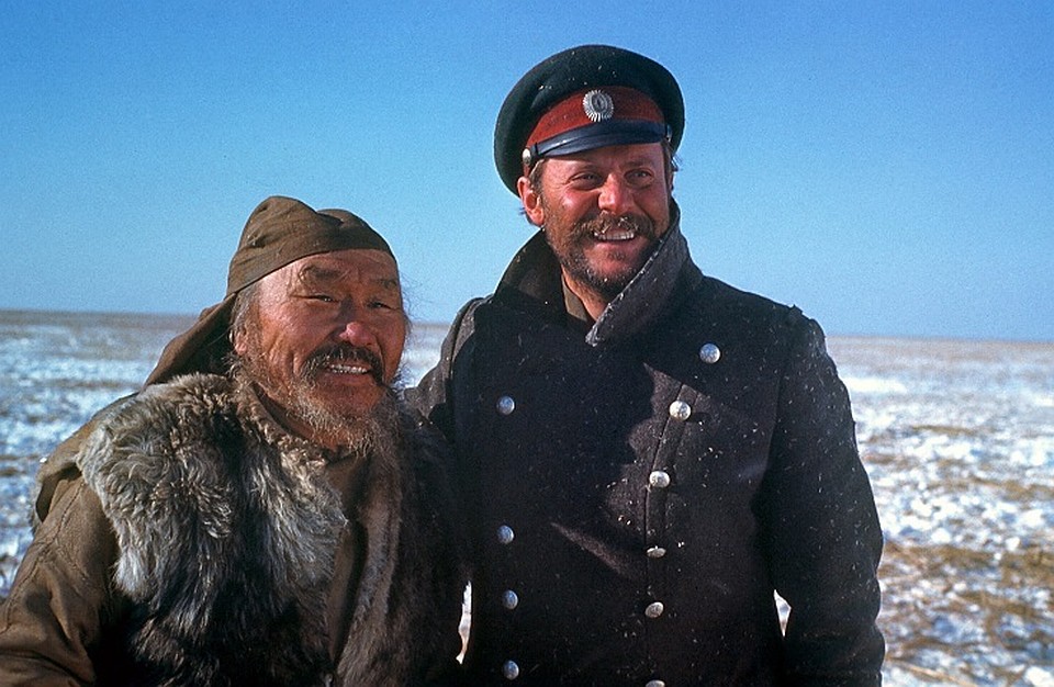 Максим Мунзук и Юрий Соломин в фильме Акиры Куросавы «Дерсу Узала». Фото: elhombremartillo.com