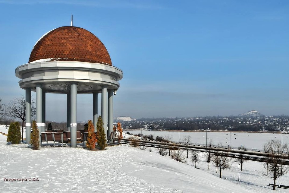 В Донбассе потеплело, но до весны еще далеко. Фото: Евгения Карпачева