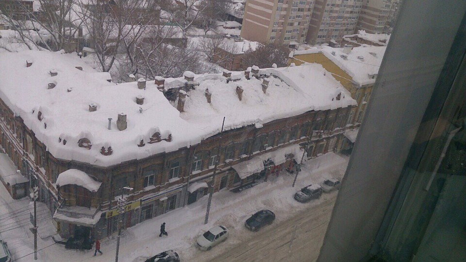 В доме не Кутякова обвалилась крыша. Фото соцсетей