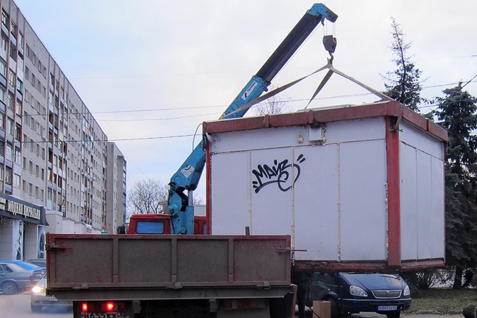 Все незаконные киоски с улиц города убрали.