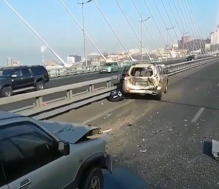 Фото с места аварии.