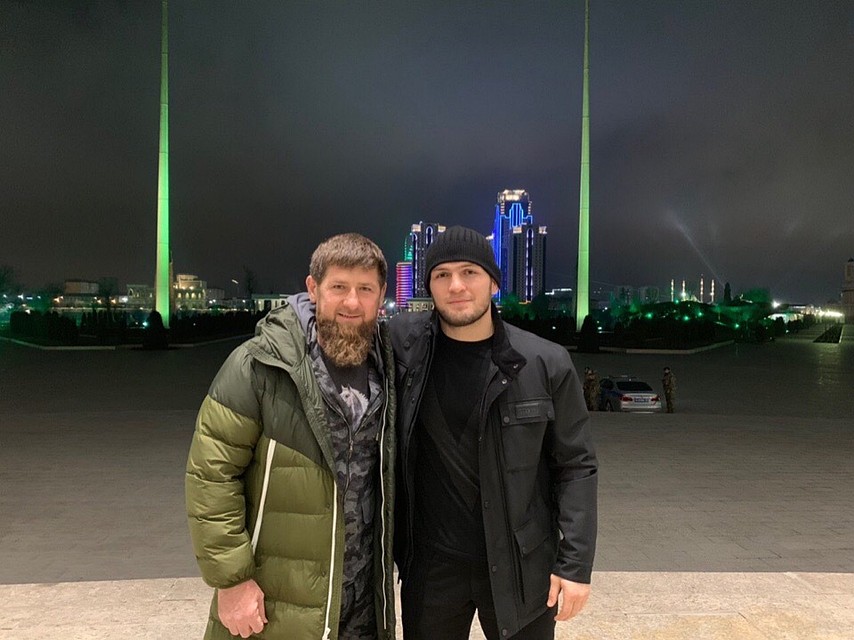 Рамзан Кадыров и Хабиб Нурмагомедов