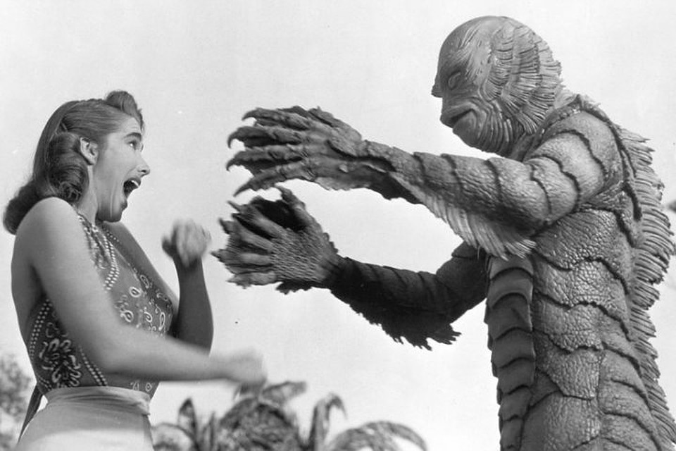 Кадр из фильма «Создание из Черной лагуны» (1954 год)