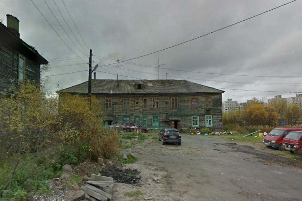 Одна из деревяшек под снос - на улице Бондарная. Фото: www.google.com/maps