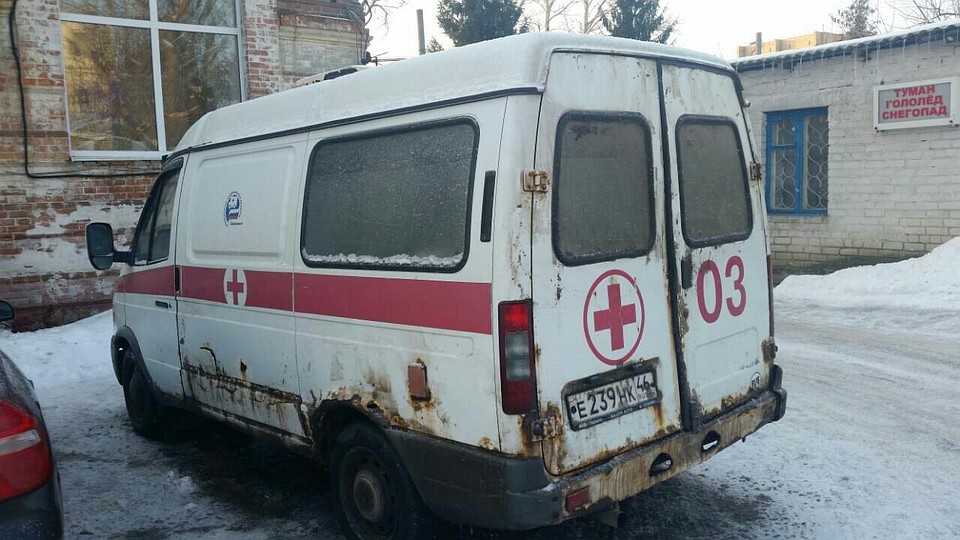 Водитель получил ранения