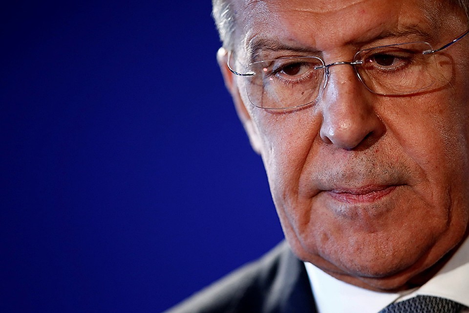 Министр иностранных дел России Сергей Лавров
