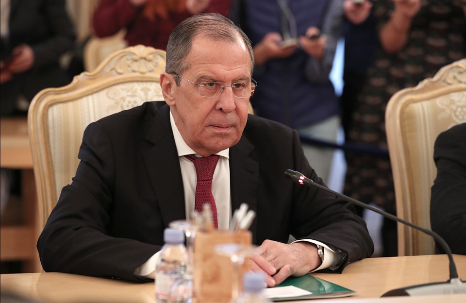 Министр иностранных дел России Сергей Лавров.