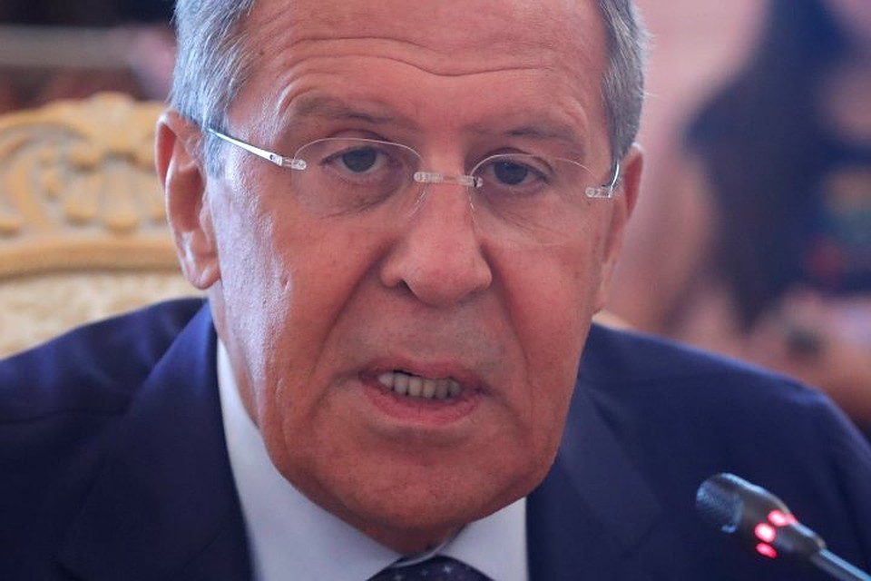 Министр иностранных дел России Сергей Лавров