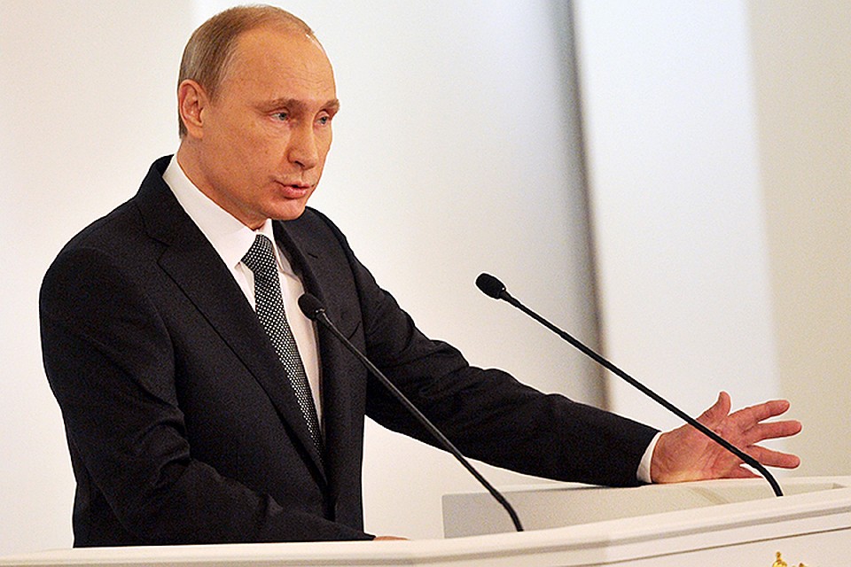 Президент России Владимир Путин