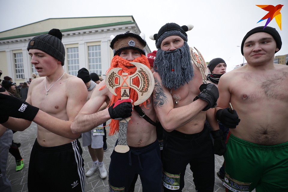 К забегу подготовились основательно.