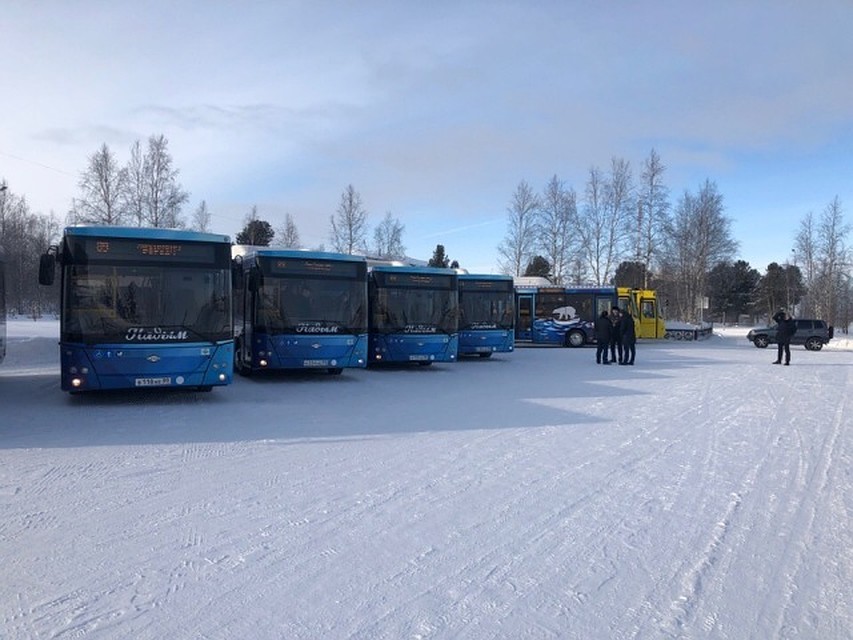 В Надыме закупают автобусы на газомоторном топливе. Фото предоставлено МУП НСТ города Надым