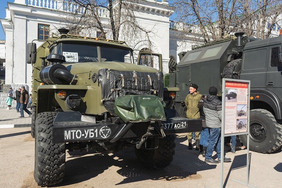 Технику изъяли у незаконных формирований в Сирии. Фото: пресс-служба правительства Севастополя