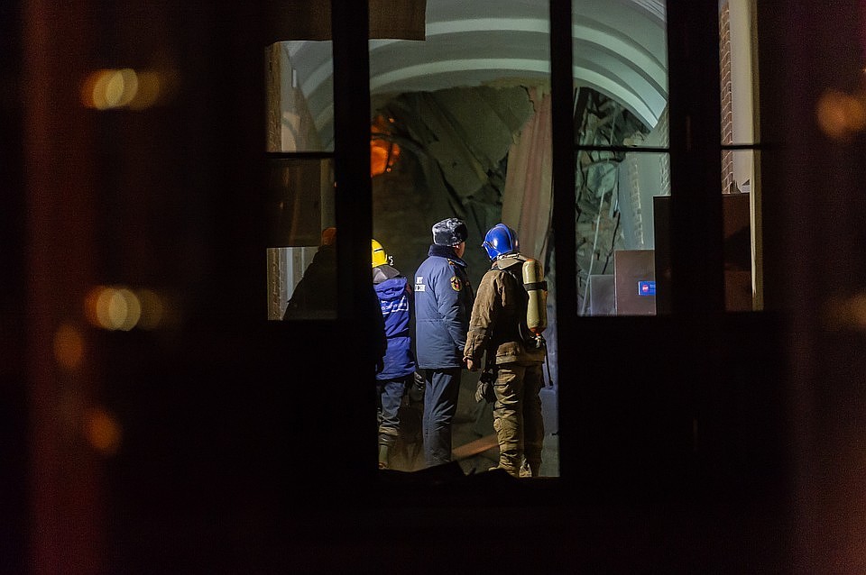 В обрушившемся здании ИТМО завершился разбор завалов