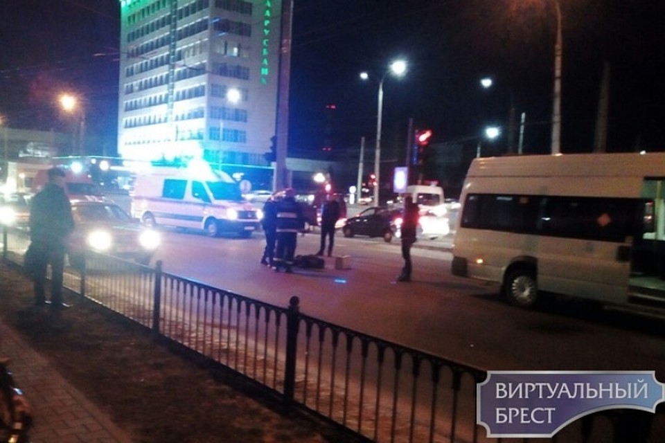 В Бресте маршрутное такси насмерть сбило ребенка. Фото с сайта virtualbrest.by
