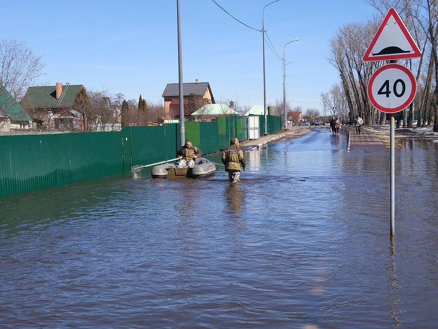 В прошлом году под воду ушли города, села и дороги