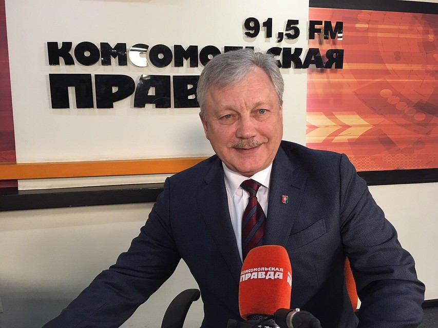 Мэр Братска Сергей Серебренников