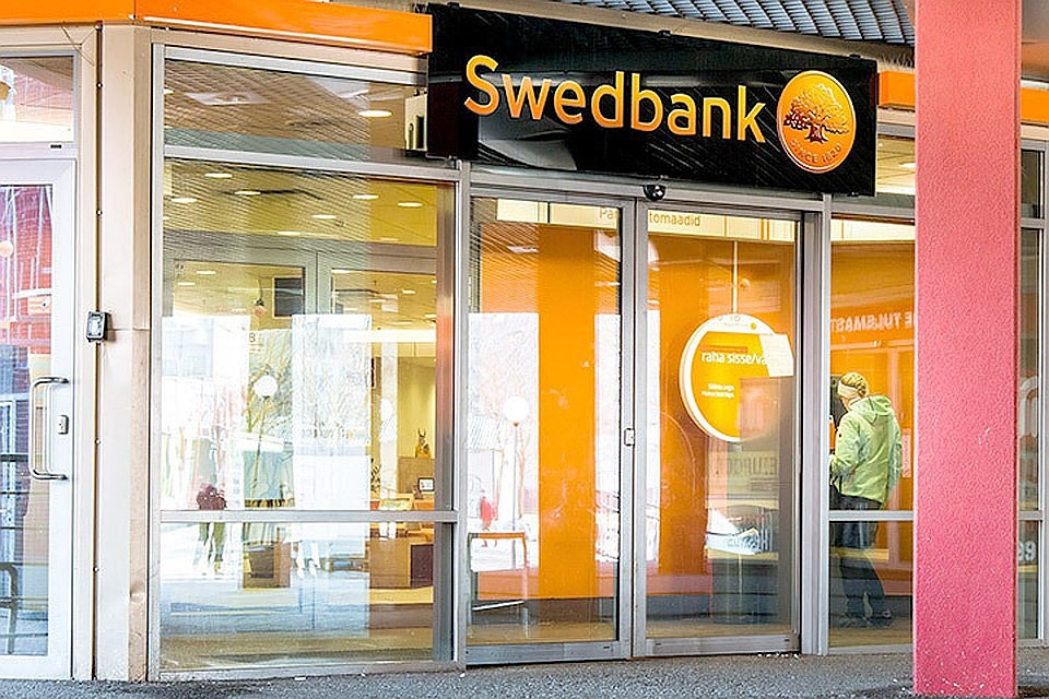 США намерены выяснить причастность банка "Swedbank" к скандалу с отмыванием денег через филиалы в странах Балтии. Фото: с сайта volex.ee
