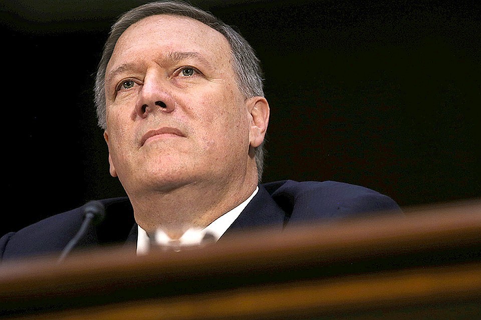 Госсекретарь США Майк Помпео.