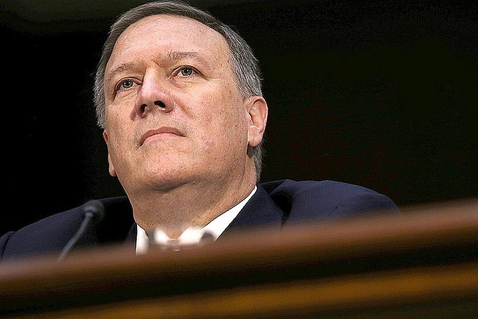 Госсекретарь США Майк Помпео.