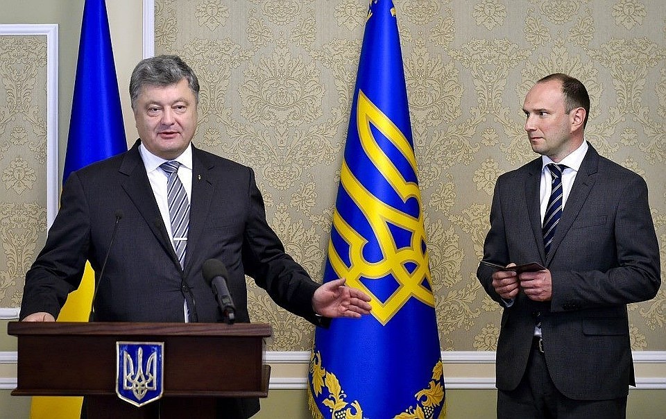 Порошенко назначает главой СВР Егора Божка. Фото: страница Порошенко в соцсети