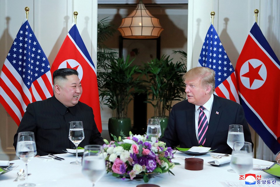 Ким Чен Ын и Дональд Трамп