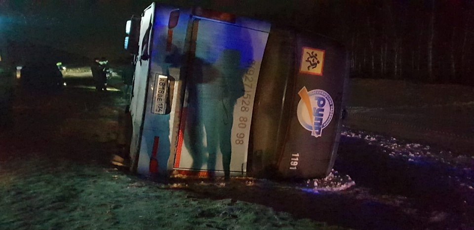 В аварии пострадали пять человек