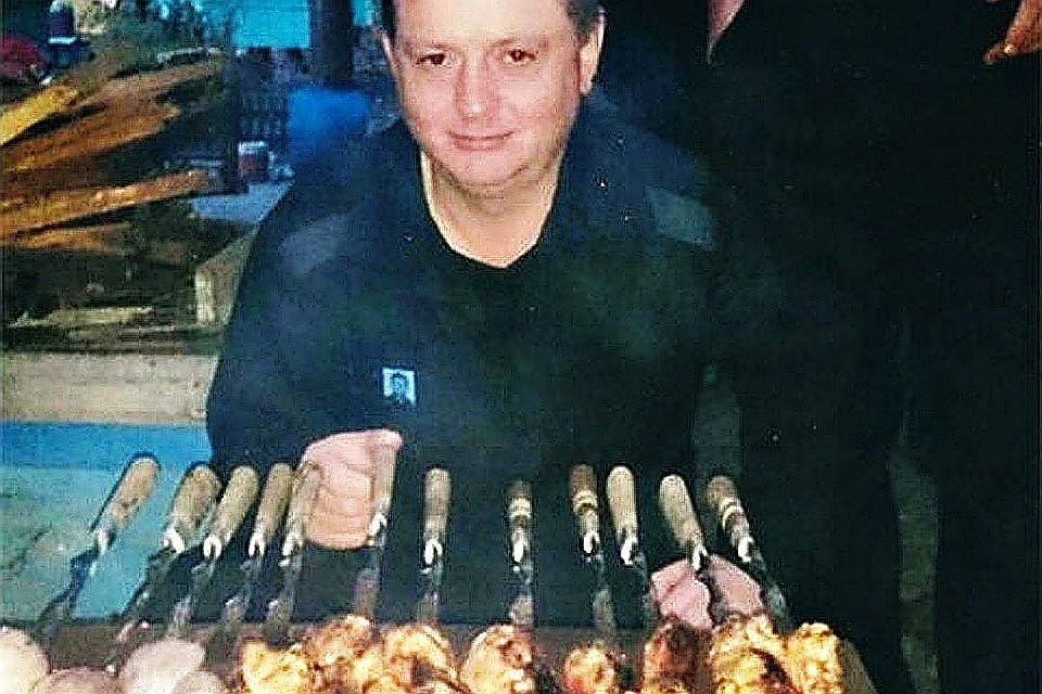 Вячеслав Цеповяз в колонии с шашлыками