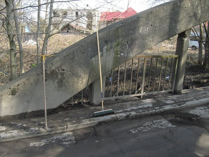 Мост на улице Дачной