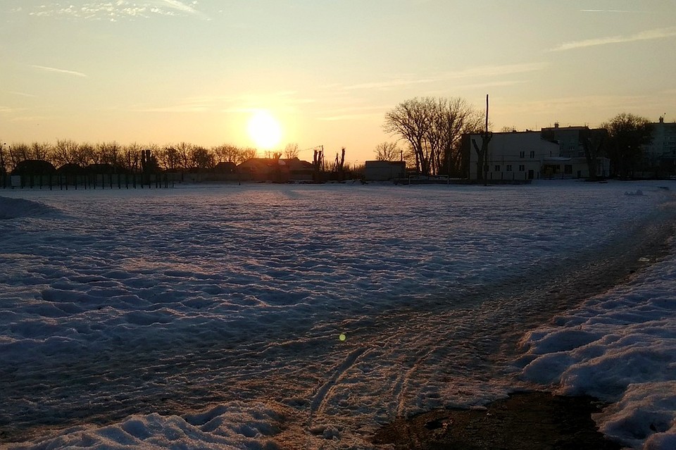 Ночью в Липецке мороз, а днем до +6