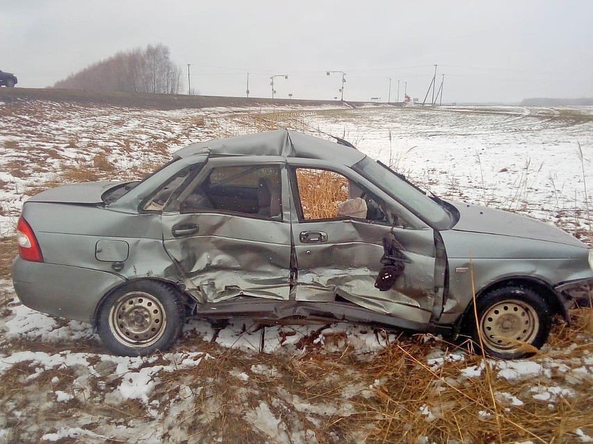 Причиной аварии стал неудачный поворот