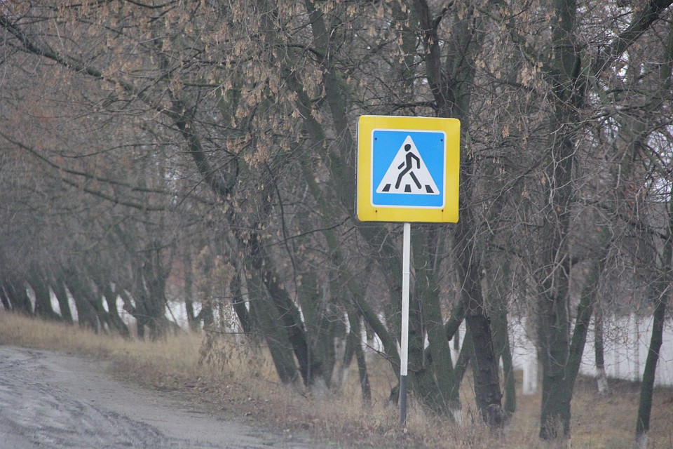 Ребенок не дошел до перехода