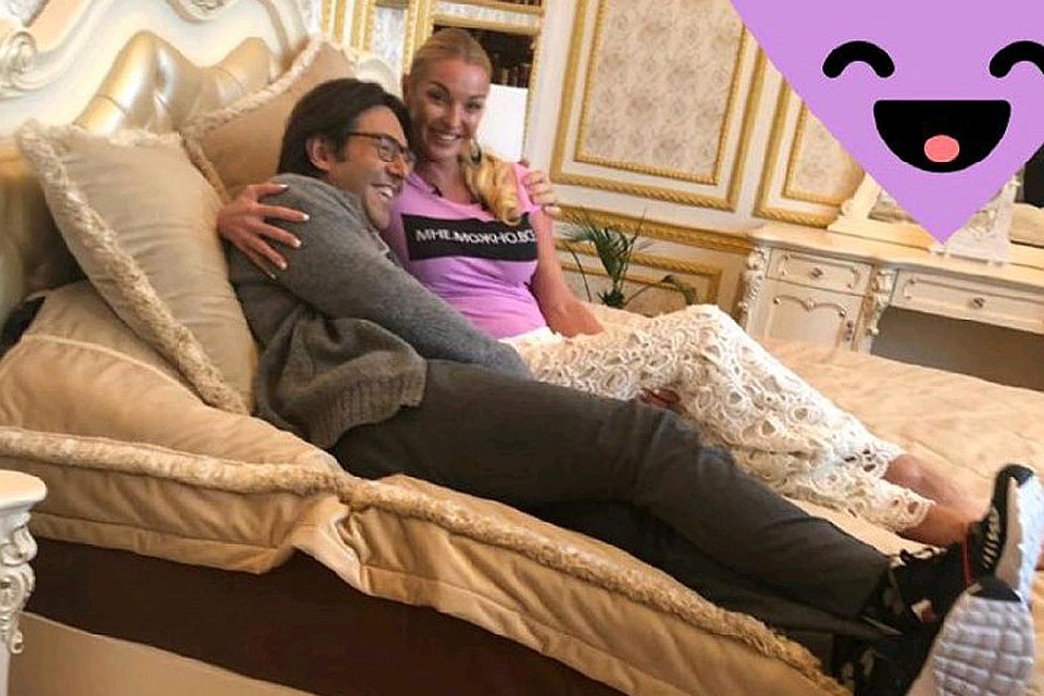 Анастасия Волочкова и Андрей Малахов.